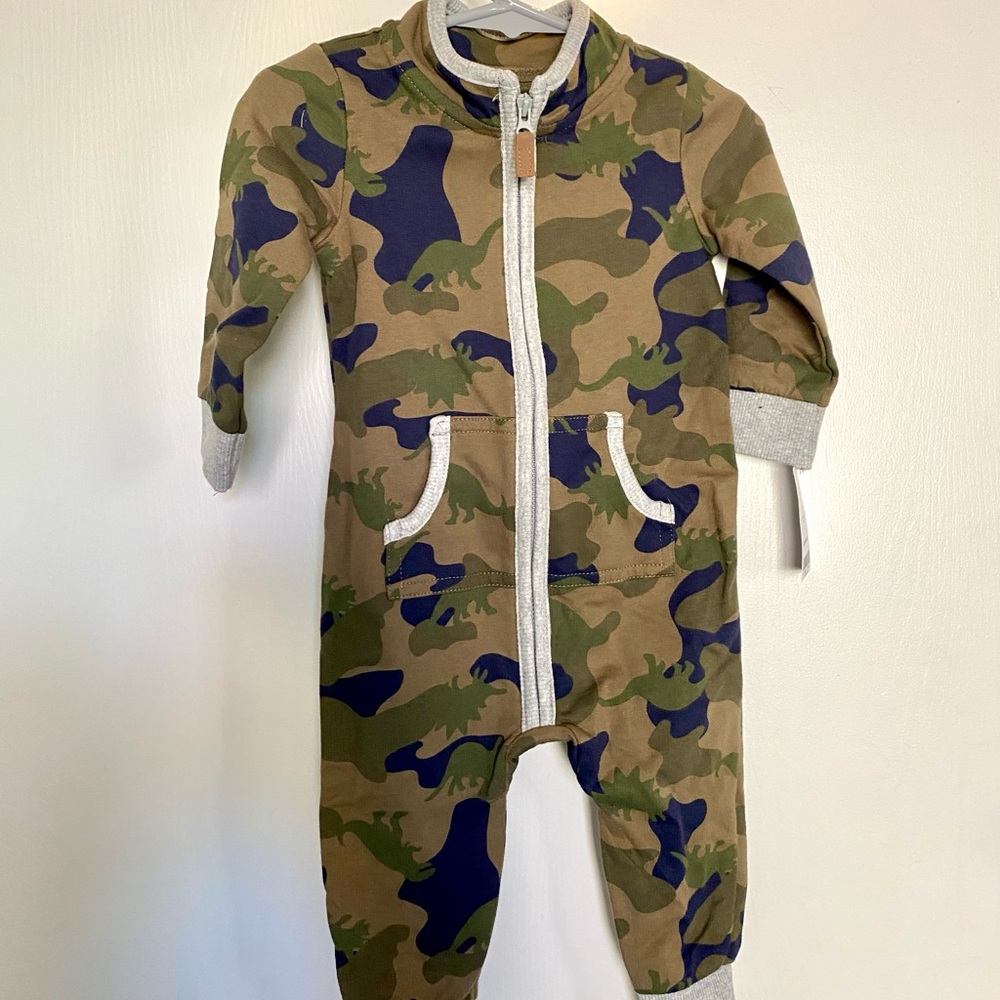 Carters Camo Jumpsuit